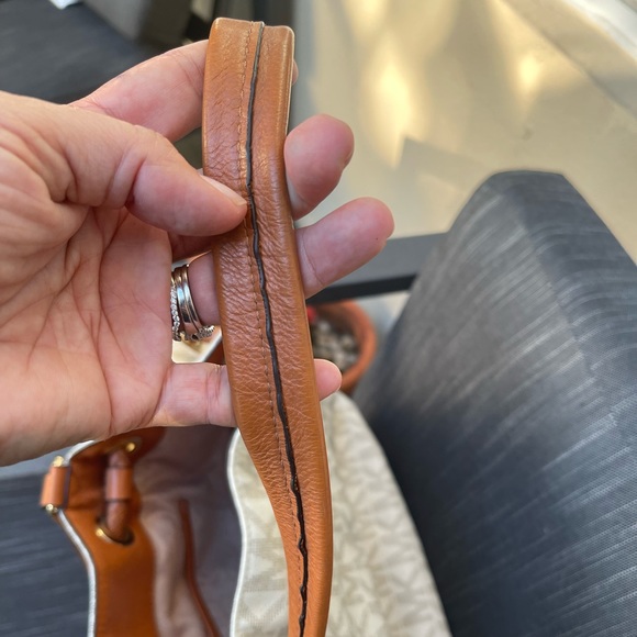 Michael kors Jet Set Large Gathered Vanilla tote - Picture 7 of 11